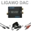 LIGAWO &reg; DAC - Audio digital zu analog Konverter Decoder Wandler - SPDIF/ Toslink zu R/L + Toslinkkabel + Cinchkabel + Netzteil