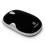 Macally Bluetooth Wireless Laser Mouse for Mac and PC (Black)