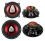 2) Boss CH5530 5.25&quot; 225W 3-Way +2) CH6520 6.5&quot; 250W 2-Way Car Coaxial Speakers