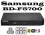 SAMSUNG Wi-Fi BD-F5700 Multi Region Zone Free Blu Ray DVD Player - PAL/NTSC 0 1 2 3 4 5 6 7 8 - BD A/B/C - Worldwide Voltage 100~240V 50/60Hz, (CONNEC