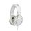 Audio Technica ATHM50 Pro Dj Headphones - White Coiled Cable