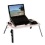 Sharper Image USB Foldable Cooling Laptop table w/ Two Fans and 3-Port USB Hub