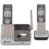 AT&amp;T CL82201 DECT 6.0 Cordless Phone, Silver/Grey, 2 Handsets