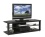 PLATEAU CRX-2V 54 BB Wood TV Stand, 54-Inch, Black Oak Finish