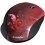 Verbatim 97784 Wireless Optical Design Mouse -Red