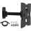 Ematic Full Motion Universal Wall Mount for 10" to 37" TVs with Tilt and Swivel Articulating Arm and HDMI Cable