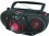 Naxa NPB-259 Portable MP3/CD AM/FM Stereo Radio Cassette Player/Recorder with Subwoofer and USB Input