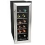 EdgeStar 12 Bottle Stainless Steel Slim-Fit Wine Cooler