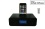 OT3040B 30-Pin Audio System &amp; Alarm Clock , FM Radio for iPhone W/ remote control.-Black color