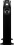 NHT Classic Four Floor Standing Tower Speaker-Left (Piano-Gloss Black, Single)