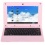 BWC SmartBook 10, 10.1 Inch Netbook with Android 4.1 (Jellybean) in Pink