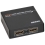 Duronic HS12 - 2 Way HDMI Splitter box - LATEST High Performing HDMI TECHNOLOGY - 1 input 2 output - Full HD 1080p 3D enabled - Displays 1 HD source t