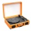 Pyle PVTT2UOR Platine Tourne-disque avec Courroie Rétro USB/Batterie Rechargeable Orange