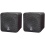 PYLE HOME PCB4BK 4 200-WATT MINI-CUBE BOOKSHELF SPEAKERS (BLACK)