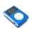4GB BLUE MP3 USB ATLANTIC CLIP LCD SCREEN MP3 PLAYER CLIP FM RADIO