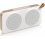 JVC SP-AD60-M Portable Bluetooth Wireless Speaker - White &amp; Gold