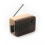 Motz Tiny Wooden Emotion 2 Speaker (Bulid-in FM Radio) for iPod and MP3 Player (100% Made in Handicraft)