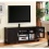 Walker Edison Black TV Console for TVs up to 60&quot;, Muliple Colors