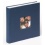 Walther FA-208-L Buchalbum &quot;Fun&quot; , Format 30 x 30 cm, 100 wei&szlig;en Seiten, mit Bildausschnitt, blau