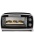 Oster TSSTTVVG01 4-Slice Toaster Oven, Black