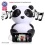 GOgroove Mama Panda Pal Portable Stereo Speaker for Tablets, Smartphones, MP3 Players &amp; More