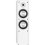 Auna Linie-300-WH Design Standlautsprecher passive 2-Wege-Heimkino-Lautsprecher (80W RMS, Bassreflex-Holz-Geh&auml;use, abnehmbare Lautsprecherabdeckung) w