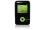 Creative Labs ZEN V Plus 2GB MP3 Player (Black/Green)