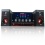 DR-S30 DURHERM 2.1 Channel Glass Surface LED Equalizer USB SD MP3 Audio Inputs Home Audio Woofer Speaker System w/ Wireless Remote