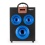 oneConcept Central Park tragbarer 2.1 Bluetooth-Lautsprecher mit Akku Au&szlig;enlautsprecher mit Radio (USB-SD-Slot, Fernbedienung, AUX, Tragegriff) blau