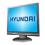 HYUNDAI T91D Black 19&quot; 5ms DVI LCD Monitor - Retail