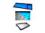 ADESSO EL-9805PB Blue PS/2 Standard Illuminated media Keyboard - Retail