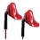 Yurbuds Ironman Series Red/Black In-ear Sport Headphones