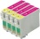 King Of Flash Epson Compatible T1293 4 x T1293 - Magenta Ink Cartridge for Epson Stylus Office Printers