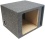 ASC Single 12&quot; Subwoofer Kicker Square L3 L5 L7 Vented Port Sub Box Speaker Enclosure