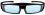 Panasonic TY-ER3D4ME - Gafas 3D activas (tama&ntilde;o mediano), negro