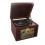 Steepletone Chichester Nostalgia Record Player with Radio, CD and Cassette Player - Dark Wood