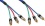 InLine 89701P - Cable audio (RCA, 1 metros), azul