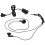 Stereo Headset Kopfhörer SGEY0005537 schwarz mit Lautstärkeregler für LG KG800 KG320S KG810 KE970 Shine KE820 KU990 Viewty KS20 KE800 KU580 Chocola