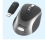Targus Laser Wireless Desktop Mouse - Mouse - laser - wireless - RF - USB wireless receiver - black, silver