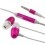 eForCity Earphones Headphones with Mic Compatible with iPhone&reg; 3G iPhone&reg; 4S - AT&amp;T, Sprint, Version 16GB 32GB 64GB Earbuds