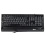 LOGISYS Computer KB208BK Black 104 Normal Keys 15 Function Keys USB or PS/2 Standard Two Color (Blue/Red) Character-Illuminated Keyboard