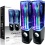 iBoutique ColourJets USB Dancing Water Speakers for PC/Mac/MP3 Players/Mobile Phones/Tablets - Jet Black