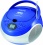 NAXA Electronics Portable MP3/CD Player with AM/FM Stereo Radio (Blue)