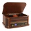 Auna Belle Epoque 1905 Retro Radio (FM &amp; AM Bands, Light Effect &amp; Vintage Wood Finish) - Brown
