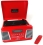 Steepletone Classic Roxy 2 Red with Record Turntable - CD Player with Remote control + FM / AM Radio &amp; USB MP3 Player port