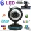 USB Webcam 5 MegaPixel, 5G Lens, With Built- Microphone &amp; 6 LED Night Vision For Windows XP/2000/2003/Vista/Win 7 Laptop PC Computer-USB 2.0 High Spee