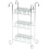 &#039;Pop-Out&#039; Chrome Finish CD Rack Shelf Unit [holds up to 30 CDs]