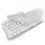 Rasfox External Keyboard Skin for Apple iMac, MacMini, Power Mac G5, Xserve - Color Clear Transparent