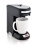Café Valet Black/Silver Single Serve Coffee Brewer, Exclusively for use with Café Valet Coffee Packs