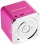 MusicMan TXX3531 Mini Soundstation (MP3 Player, Loudspeaker, Line In Function, SD/microSD card slot) Pink